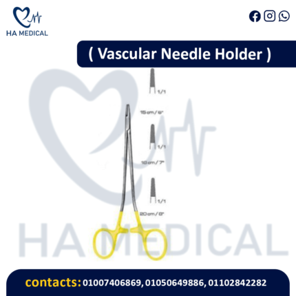 Vascular needle holder